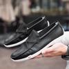 Leather Men Shoes Luxury Designer 2026 Casual Slip On Flats Penny Loafers Men Moccasins White Male Driving Shoes Chaussure Homme