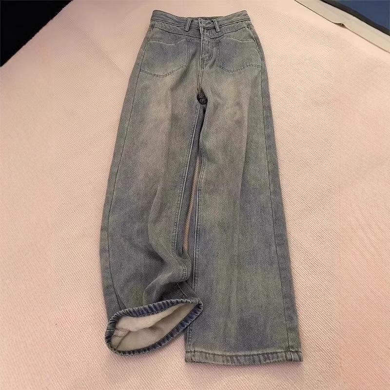 

Women s High Waist Slim Wide Leg Jeans - Spring/Fall/Winter 2024 Collection 5XL