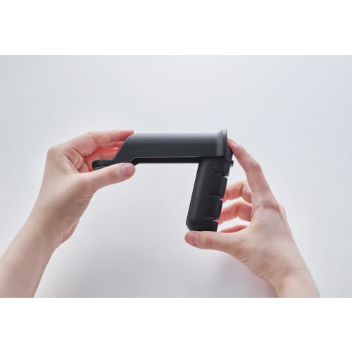 Thermos Compact Sharpener, Black, Compact Design for Easy Storage, 3-Step Sharpening To Restore Sharpness, KK-AA001 BK