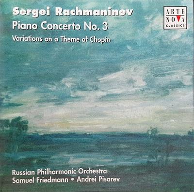 CD SERGEI VASILYEVICH RACHMANINOFF, RU - Piano Concerto No. 3 • Variations O 74321675092 Arte Nova Class 1999 Europe Classical Used