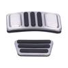 2 Pezzi Copripedale Acceleratore Pedale Freno Antiscivolo Adatto per Ford Mustang 20152019