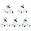 Flying Disc with Light Kids Toy Glowing Aerial Disc 15Pcs Pack