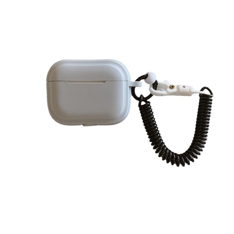 Ins Simple Solid Color One-piece Suitable for AirPods 1 Generation Protective Case Second Generation 1 Generation Pro1 Apple Bluetooth Headset Case