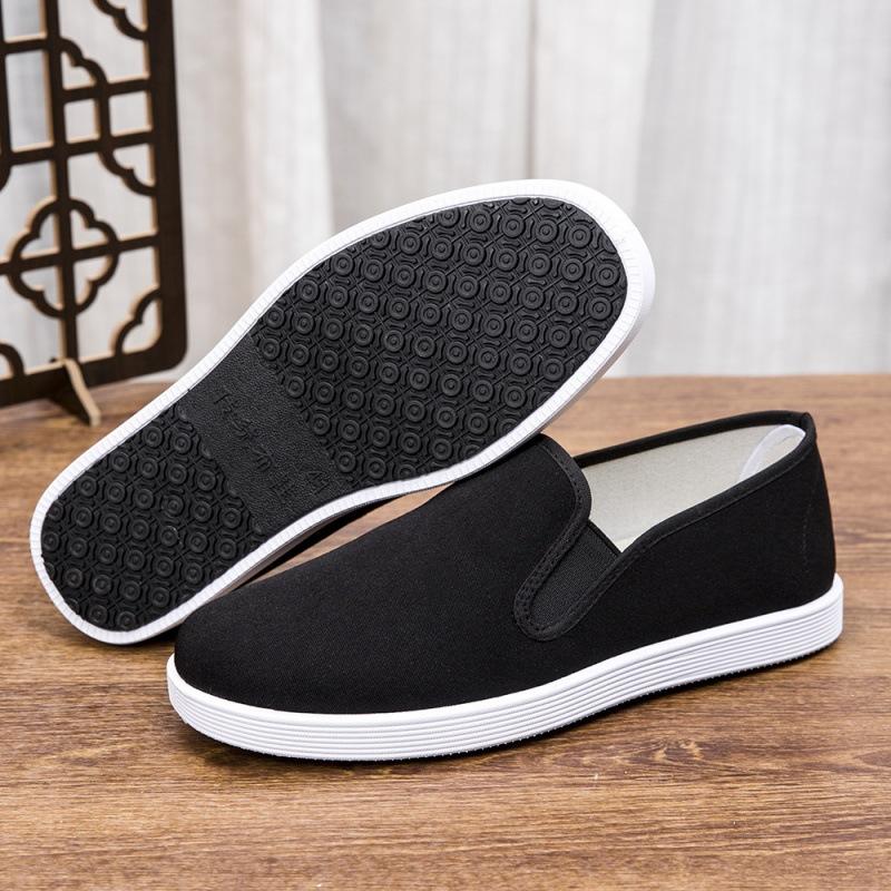 Men's cloth shoes are comfortable and breathable casual shoes, walking labor insurance shoes with soft soles