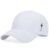 Unisex Simple Cross Water Drop Embroidery Baseball Caps Spring And Autumn Outdoor Adjustable Casual Hat Sunscreen Hat