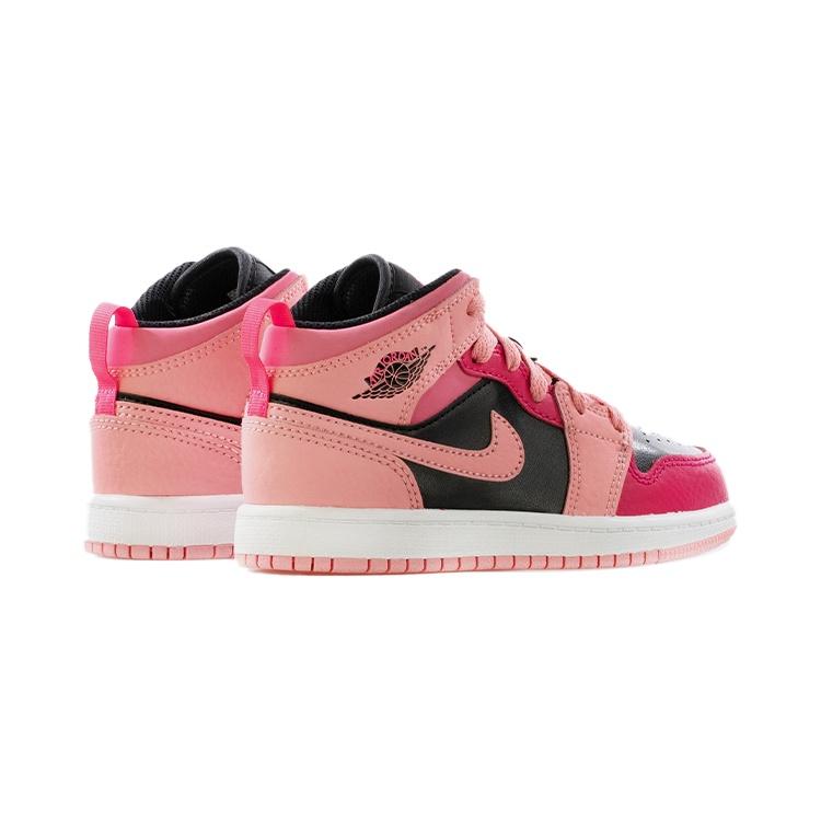 (PS) Air Jordan 1 Mid 'Coral Chalk' Dziecięce 640734-662
