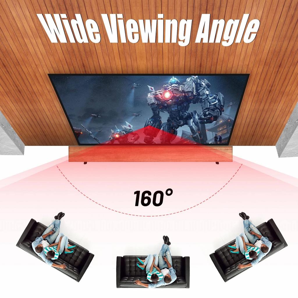 VERCORKIN Projection Thick Canvas for Outdoor Aspect Includes Rope and Storage Bag 250-inch Screen, 567cm325cm, Use, Portable, 169 Ratio, Foldable,