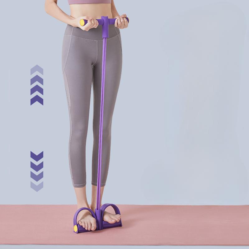 Rope home fitness equipment multifunctional stirrup puller elastic rope fitness yoga sit-ups auxiliary