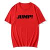 Jump Single Graphic 2025 T-shirt Band and Pink Korean Girls' Band Tshirts Fashion Short Sleeve T Shirt Women Clothing