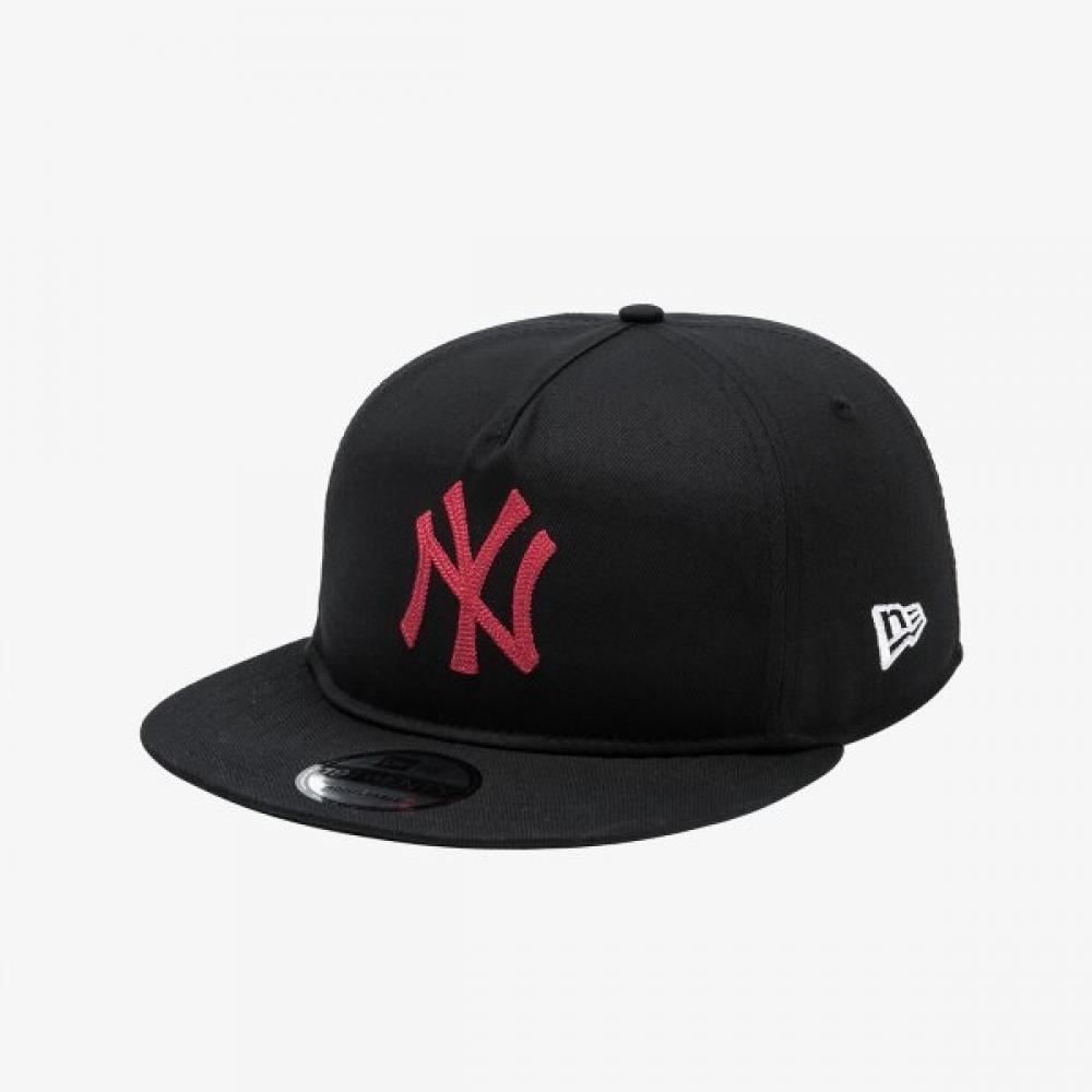 New Era New York Yankees Basic Chain Snapback Black 14693924 BLACK/OSFM