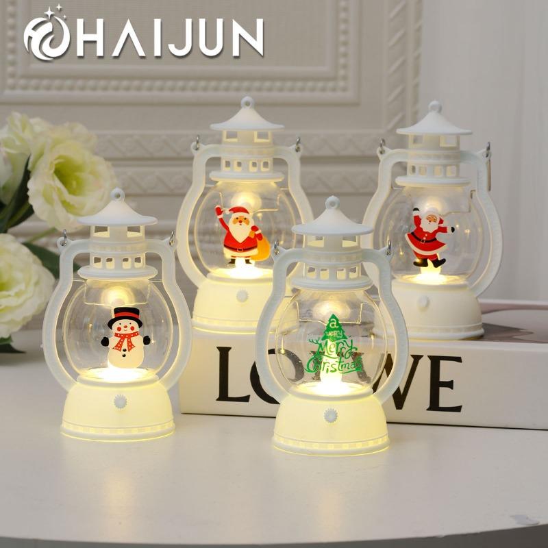 Portable Decorative Lamp, Small Oil Lamp, Tabletop Ornament, Christmas Gift, Prize, Small Night, Christmas Limited