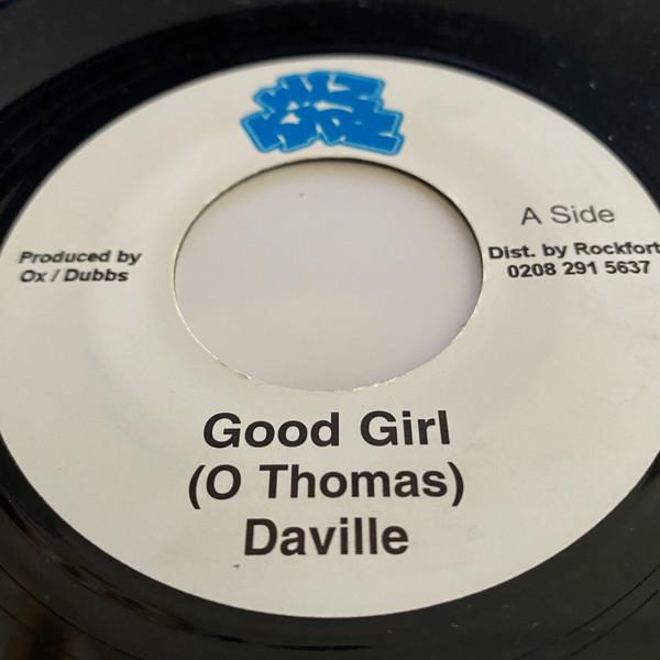 

7inch Record DAVILLE - Good Girl NONE Wiz Kidz UK Reggae, Ska & Dub Used