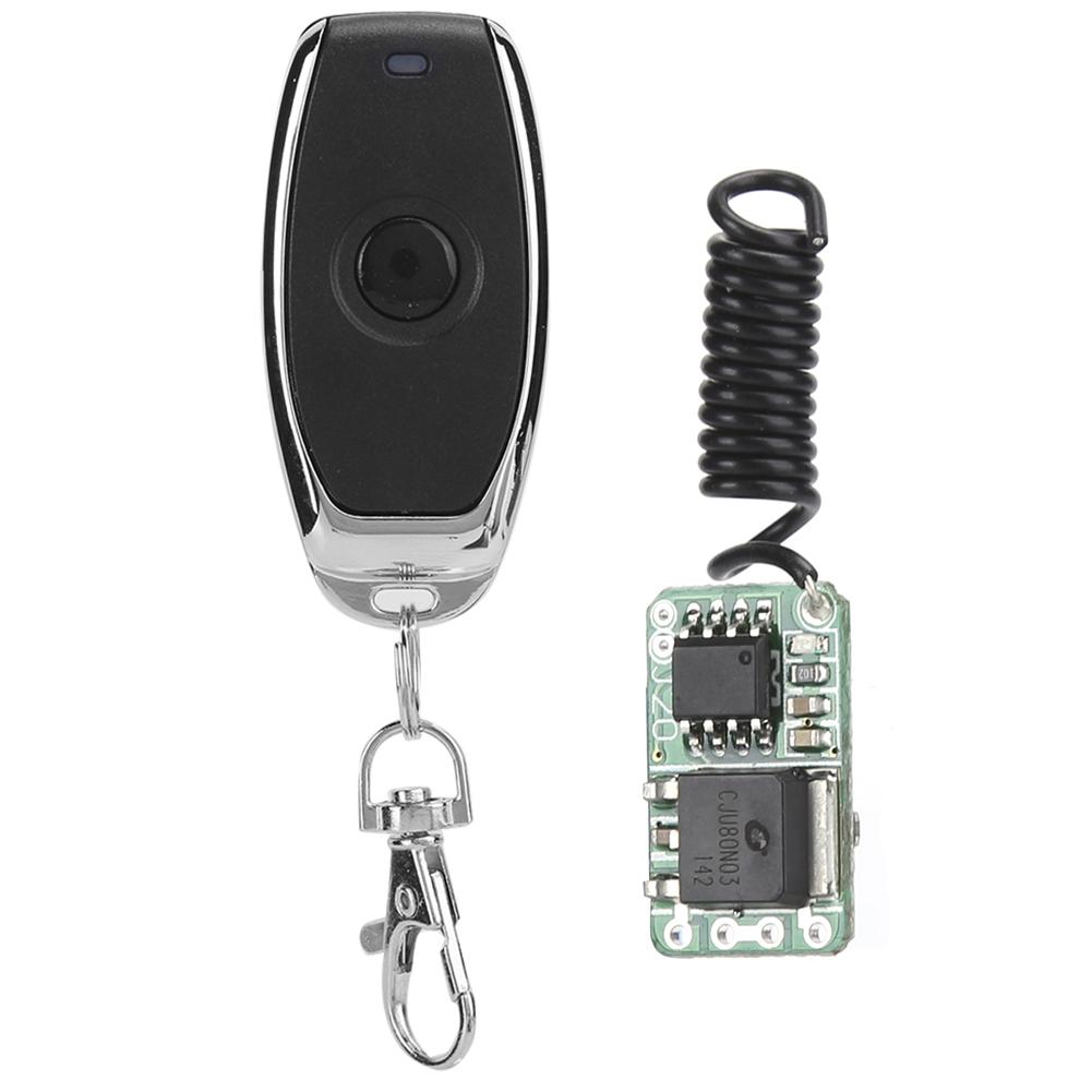 3.7V‑12V Wireless Remote Control Switch Micro DC Control Module Strong Compatibility