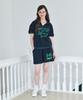 Metapeo Met Summer Knit Ribbon Shorts Navy