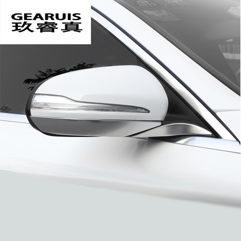 Styling masina pentru Mercedes Benz Clasa C W205 C180 C200 cadru oglinda retrovizoare accesorii ornamente pentru acoperirea oglinzii usii auto