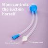 3Pcs Silicone Baby Nose Cleaner with Tweezer & Brush Set Anti-backwash Child Nasal Aspirator Ear Nose Clean Tweezer Clean Brush
