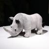 Soft Pillow Rhinoceros Plush Toy Wild Animals Stuffed Rhinoceros Doll  Kids Children