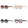 Trendy Polygon Pearl Sunglasses With Uv400 Level For Travel And Parties