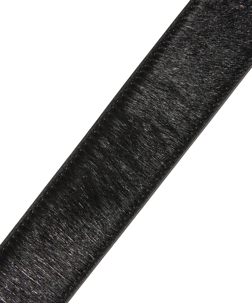 Seuweideu Calfskin Belt [Black]