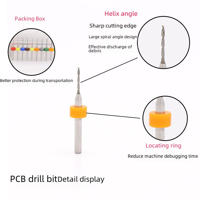 Precision Micro Carbide PCB Drill Bit for Woodworking and Circuit Boards