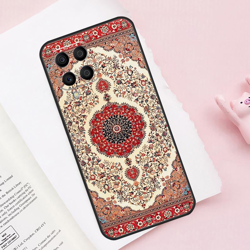 

Persian Carpet Floral Pattern Case For Samsung Galaxy M13 M53 M16 M36 M56 M06 M52 M32 M12 M54 M34 M14 M35 M55 M15 M11 M31 Samsung M06
