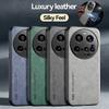 Leather Funda For Xiaomi 15 Ultra Case Car Magnetic Holder Phone Cover For Xiaomi Mi 15 Xiaomi15 Ultra Shockproof Protect Coque