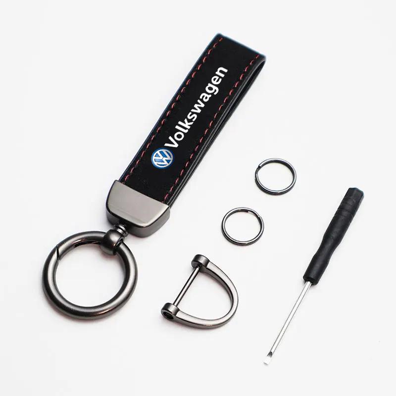 Valve Stems Caps Car Keychain Key Holder Pendant For VW Volkswagen Polo Jetta Golf Beetle CC MK4 Golf Passat Auto Styling Keyrin LB0