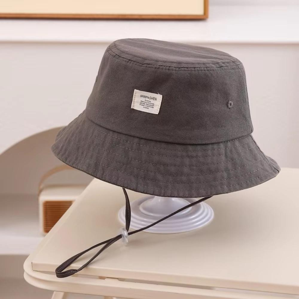 Simple Baby Bucket Hat For Kids Panama Basin Cap Summer Toddler Fisherman Hats  Boys Girls