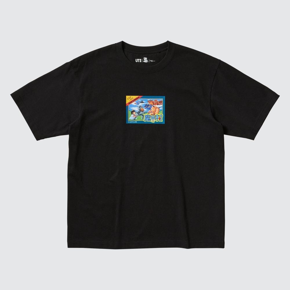 

UNIQLO CAPCOM 40th UT с рисунком T с коротким рукавом B