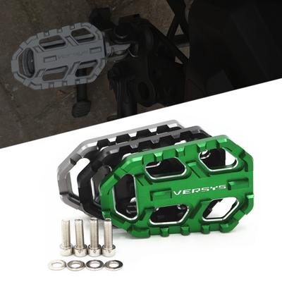 Footpeg Versys650 1000 Versys X-300 Footrest Foot Pegs Pedals Foot Rest for Kawasaki Versys 650 Versys1000 X300 Enlarged