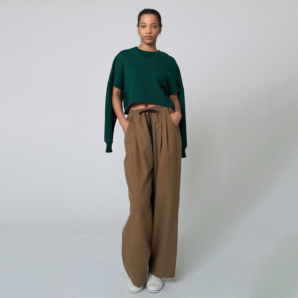 ATHPLATFORM Au22Pt08 Slung Pants_Beige