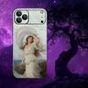 Girl Art V-Vermeer Painting Phone Case For iPhone 17,16,15,14,13,12,11,Pro,Max,Plus,E,SE4,Air,Mini Black Soft Funda