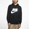 Nike Men's Sportswear NSP PO FT Graphic Pullover Hoodie Black BV4541-010