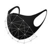 Nikitas 1PC Fashion Print Adult Men And Women Protective Ice Silk Mask