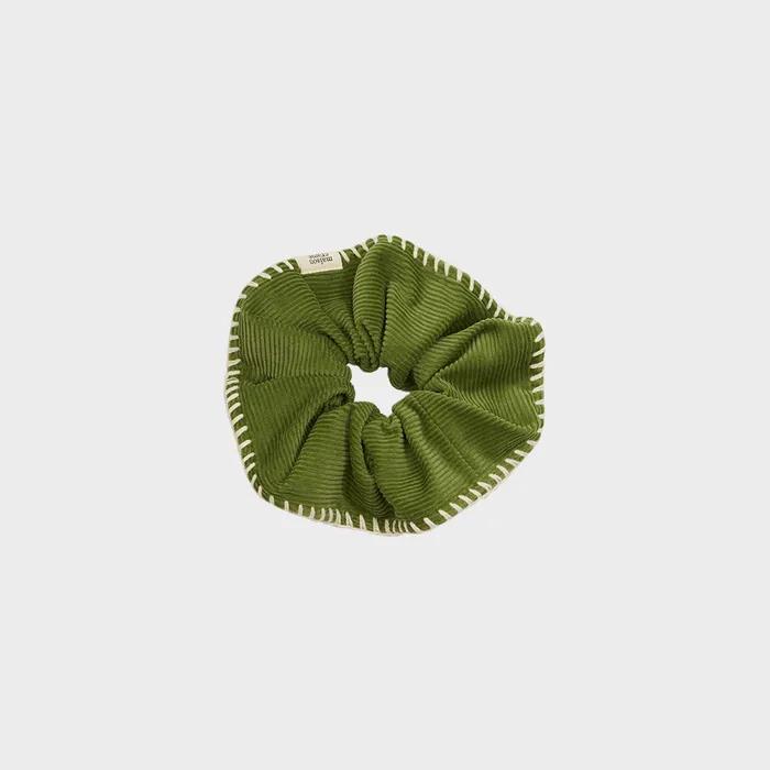 Stitch Scrunch _ Corduroy Matcha