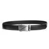 Men'S Belt Men'S Leather Automatic Buckle Cowhide Belt Men'S Versatile Casual Business Belt