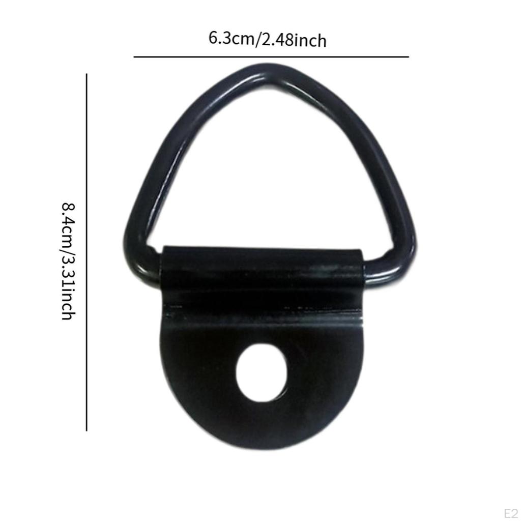 6 Stück Frachtzurrösen Zurringe Ersatz, Anhängerhaken, Ladefläche