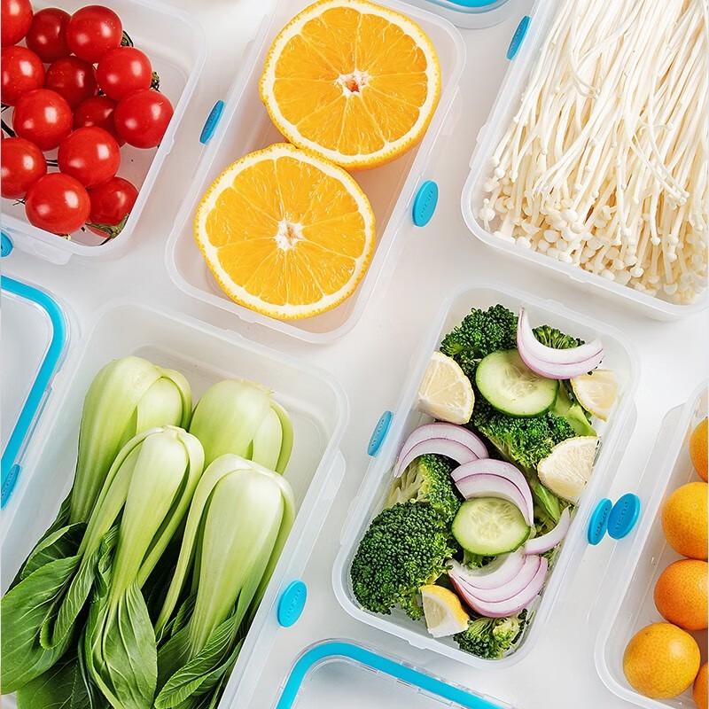 CHAHUA 1150ml Antibacterial Rectangular Food Storage Container