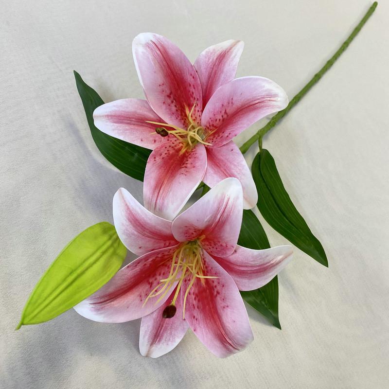 

3d Lily Artificial Flower Wedding Decor With Realistic Design For Home And Event Use