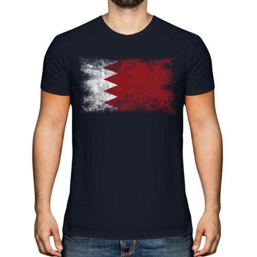 

Bahrain Flag Faded Men s High Al-Ba Rayn Football Bahrain Gift Shirt 3XL