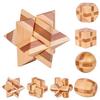 Dubonnet Wooden Kongming Lock Brain Teaser Puzzle Children Adults Educational Game Toy