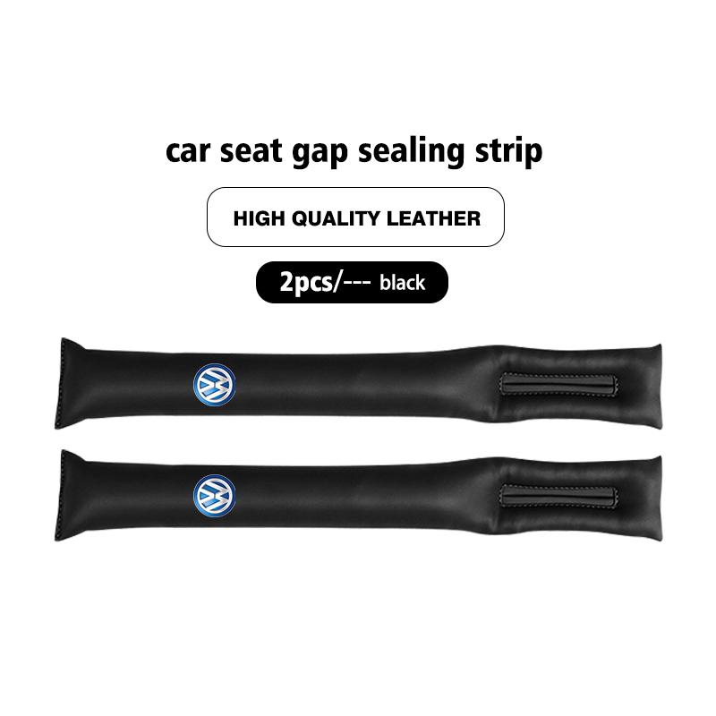 For Volkswagen VW Car Seat Gap Storage Organizer Leather Anti Slip Sealing Strip Filler Polo Jetta Sagitar Magotan Passat B5 B6