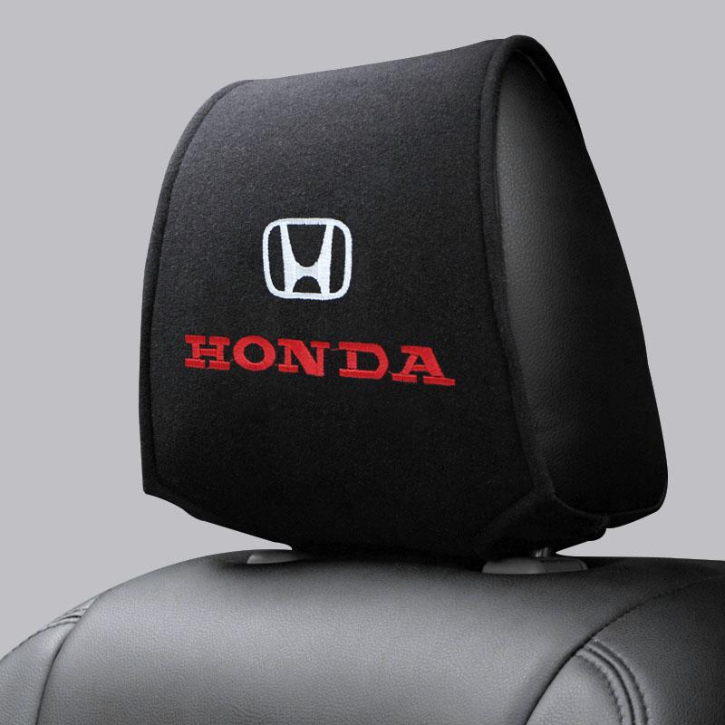1pcs Car Seat Back Headrest Pillow Dustproof Cover for Honda Civic XR-V HR-V Brv City Accord Odyssey Spirior CRV CRX CRZ