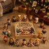 Corgi Lovers Gift 24 Days Christmas Advent Calendar 2026 with Mini Figurines, Figurines Holiday Countdown for Kids Dog Lovers, Cute Ornaments