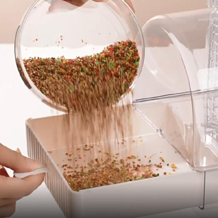 Papuga Wanna Prysznicowa Duża Pojemność Wielofunkcyjna Wanna do Kąpieli dla Zwierząt Ptaków