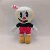 24cm Cuphead Plush Toys Mugman Game Doll Toys Adventure Game Soft Stuffed Plush for Kids Birthday Gift