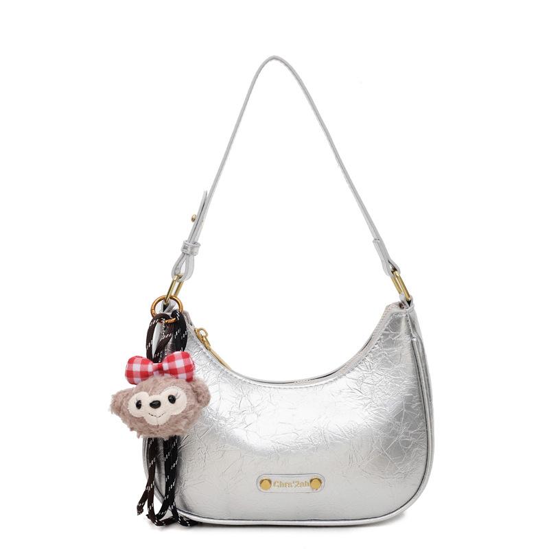 Simple Casual Bag Women's New Trendy High-end Sense Versatile Shoulder Messenger Bag Casual Underarm Women's Bag