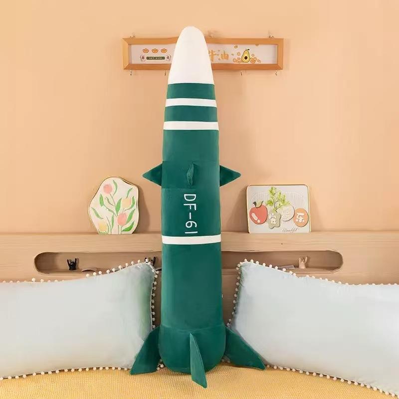 Explosive Dongfeng 5C Creative Missile Pillow Plush Toy Security Doll Long Large Leg Sleeping Pillow