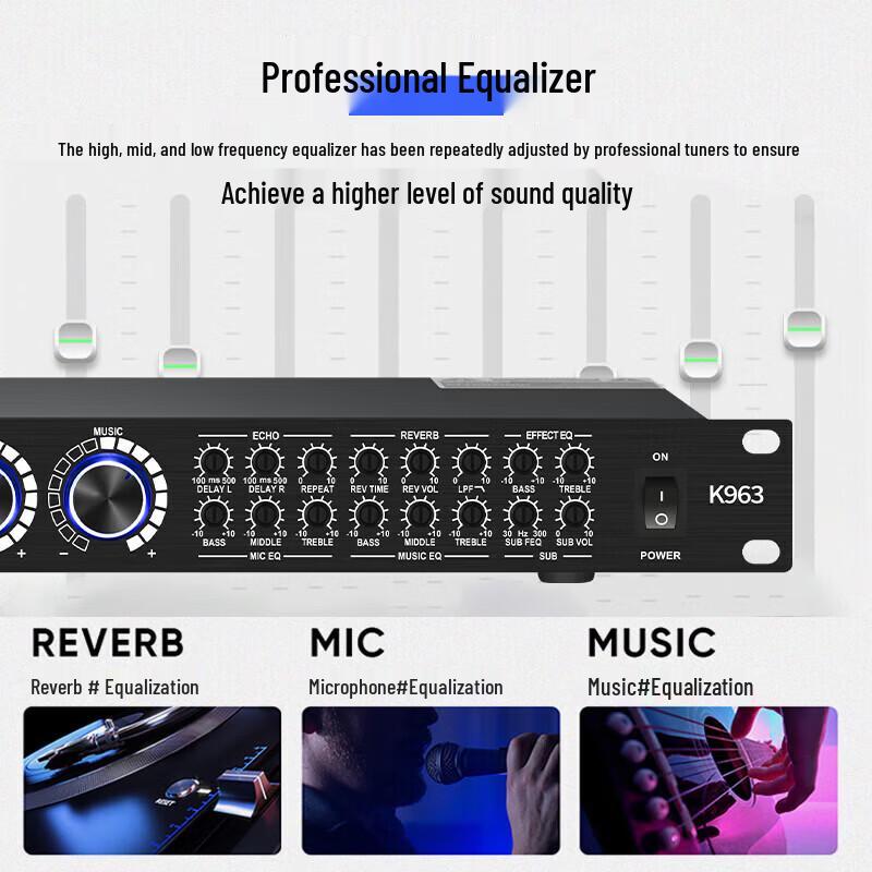 Huimaster K963 Conference Audio Video Processor (CN Version)