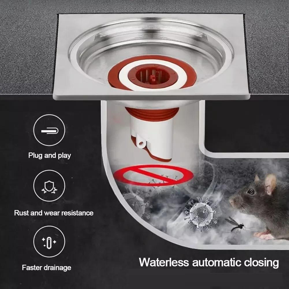 Floor Drain Core Fast Drainage Floor Drain Core Sewer Seal Floor Strainer Deodorant Anti-Odor Bathroom Toilet Sewer Shower Drain